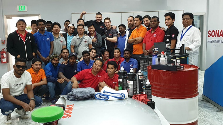 The 2nd Sonax Master Training in QTC