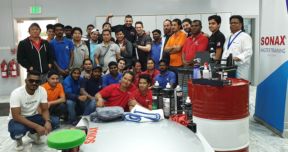 The 2nd Sonax Master Training in QTC