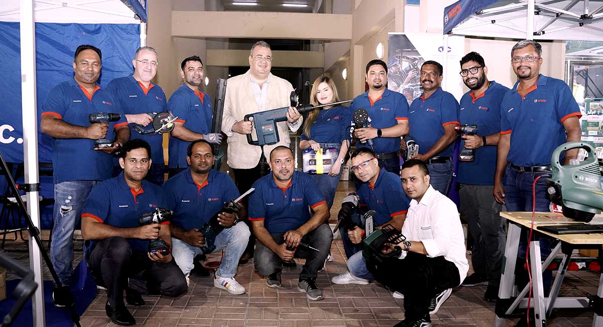 Bosch Roadshow continues at Bosco Trading