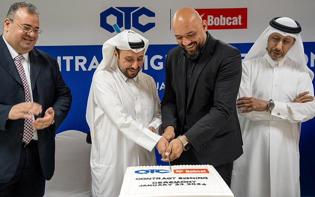 QTC welcomes Bobcat in Qatar