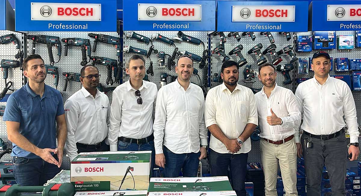 Bosch Power Tools Executives visits QTC