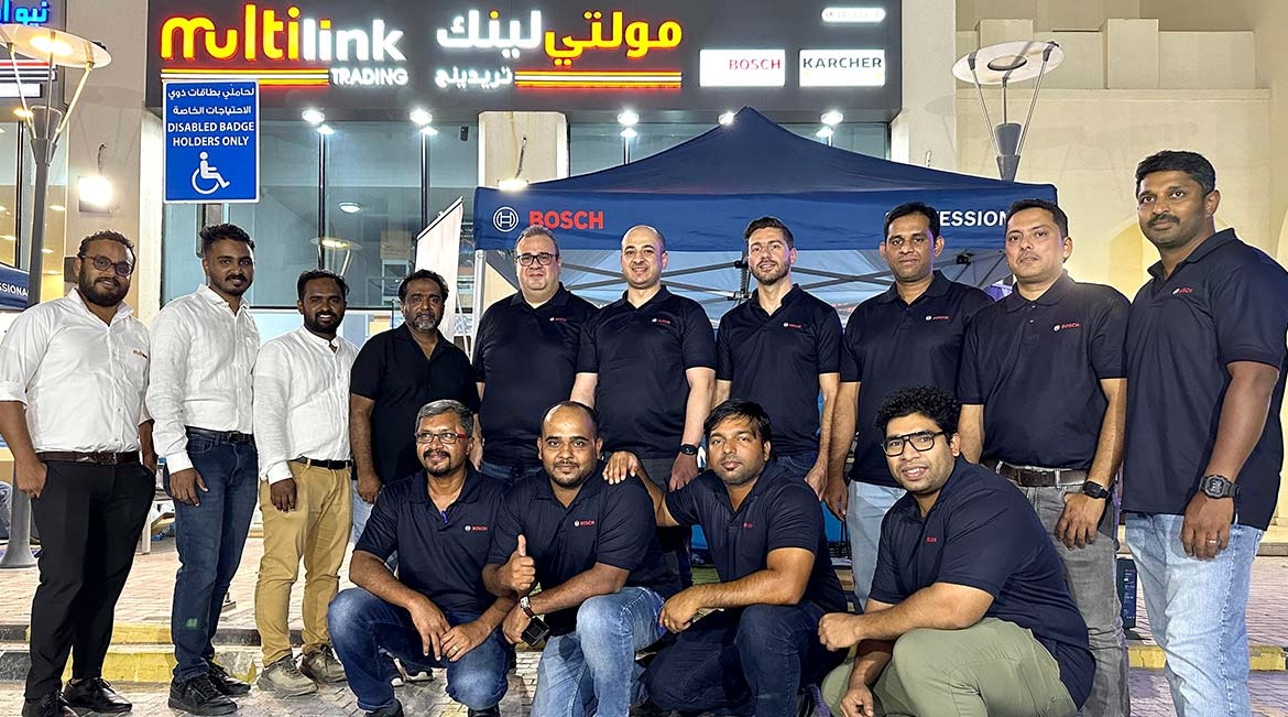 Bosch Power Tools Roadshow 2024 kicks off at Multilink Trading