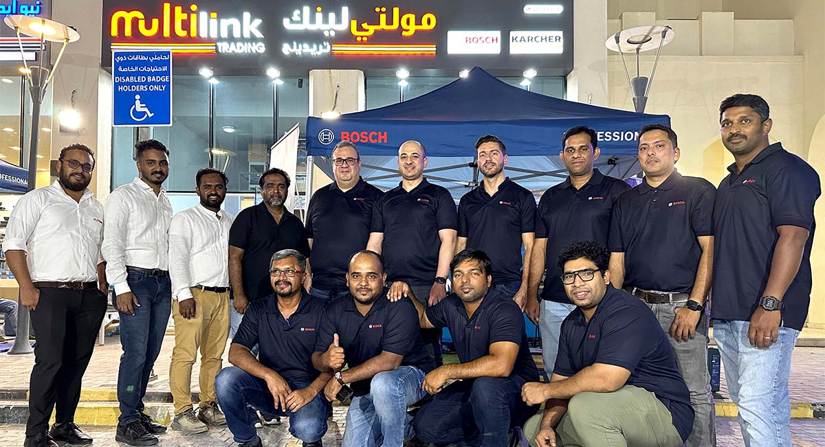 Bosch Power Tools Roadshow 2024 kicks off at Multilink Trading